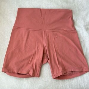 Lululemon 6” align shorts size 6